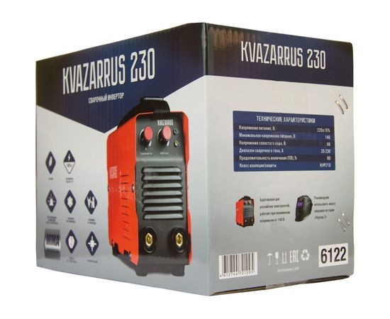 Сварочный аппарат Foxweld KVAZARRUS 230 6122 – изображение 5