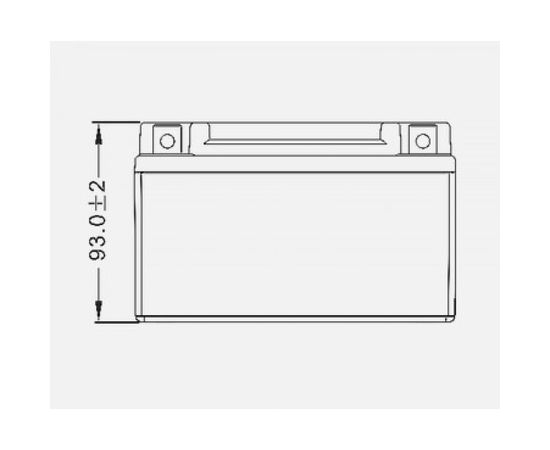 Мото-аккумулятор WBR MT12-7 – изображение 5