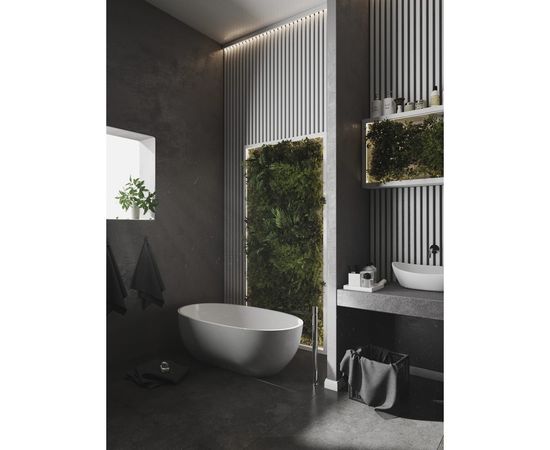 Стеновой молдинг Decor-Dizayn ударопрочный влагостойкий под покраску 20Х10Х2000 мм DD610 – изображение 5