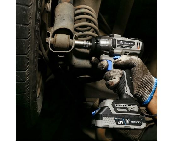 Аккумуляторный бесщеточный гайковерт DEKO DKIS20 063-4035 – изображение 6