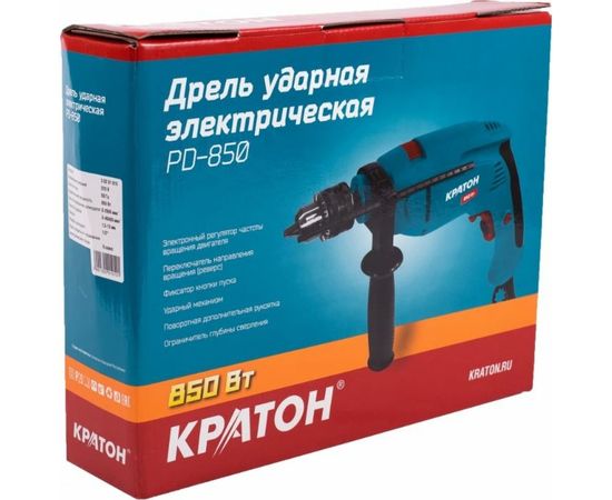 Дрель Кратон PD-850 3 02 01 010 – изображение 6
