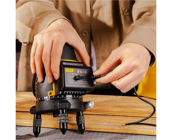 Лазерный нивелир DELI dl332303 3d 102966 – изображение 7