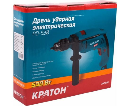 Дрель Кратон PD-530 3 02 01 005 – изображение 7
