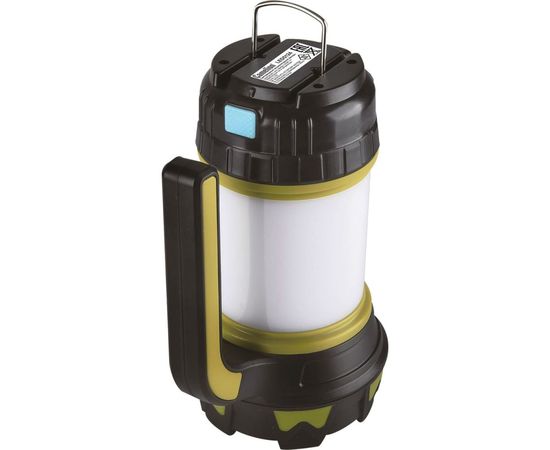 Фонарь Camelion LED5124 аккумуляторный, черный/зеленый, USB2.0, Micro USB, Powerbank, 5Вт, 4,4 А-ч, пластик, коробка 14671 – изображение 7