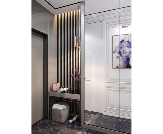 Стеновой молдинг Decor-Dizayn ударопрочный влагостойкий под покраску 20Х10Х2000 мм DD610 – изображение 8