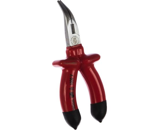 Диэлектрические изогнутые длинногубцы КВТ Эксперт 160 70357 