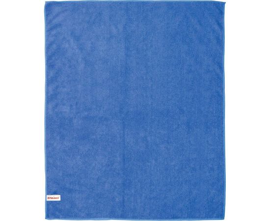 Тряпка для мытья пола ЛАЙМА плотная микрофибра, 70х80 см, синяя 601250 