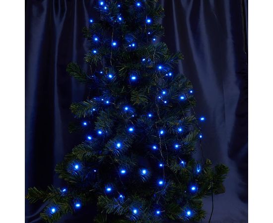Гирлянда FERON 230V, 200 LED, синий, IP 20, шнур 1.5м, CL06 32312 