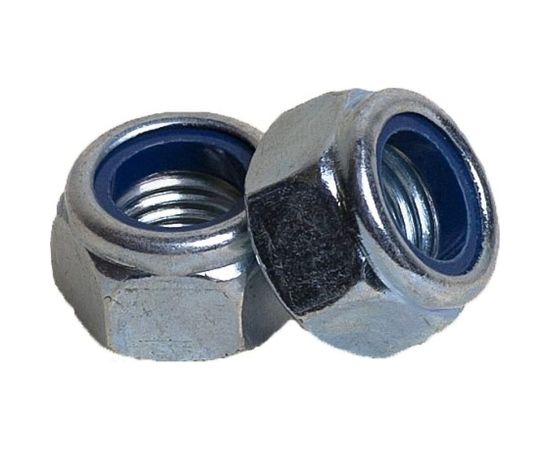 Гайка с контрящим кольцом КРЕП-КОМП DIN985 м14 100шт гс14ф 