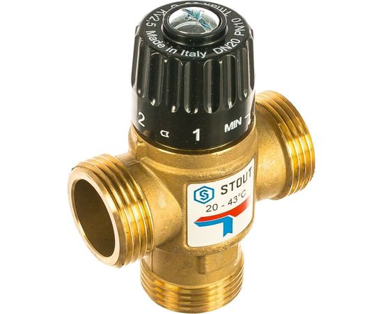 Термостатический смесительный клапан STOUT G 1” M SVM-0120-254325 