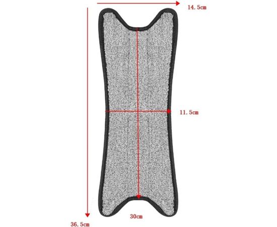 Насадки на швабру DEKO DKFM02 3 шт 065-0880 – изображение 2