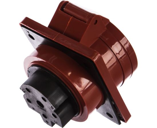 Кабельная розетка IEK, 32А, 3Р+N+Е, IР44, скрытая, 380В, 425, ИЭК PSR42-032-5 – изображение 2