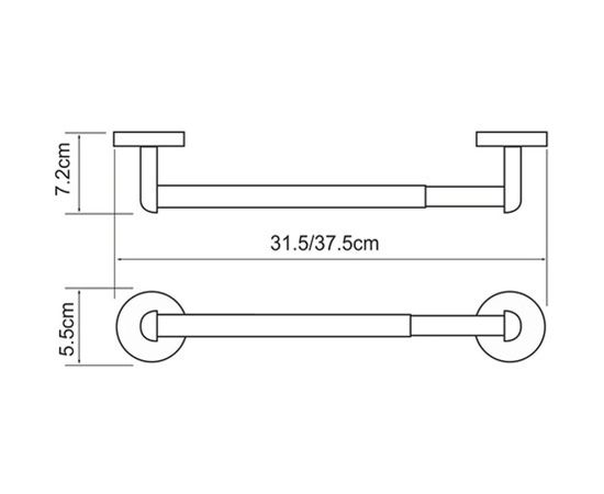 Держатель бумажных полотенец WasserKRAFT Rhein K-6291 – изображение 2