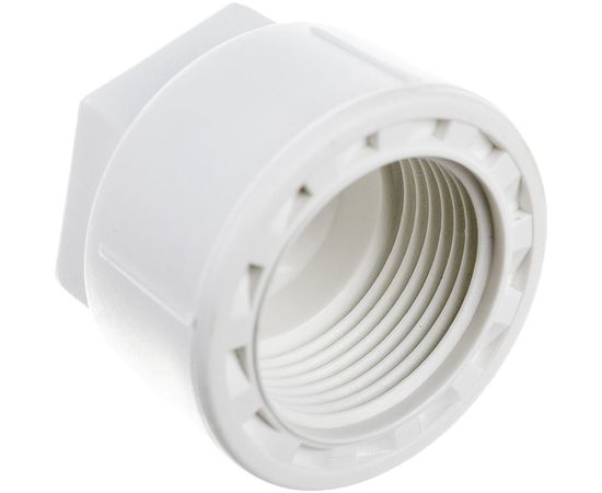 Заглушка Blue Ocean резьбовая вн - 3/4 1/50/300 PPRF/SCAPF(W) - 3/4" – изображение 2