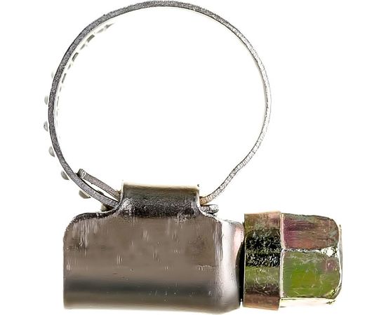 Червячный хомут РОССНА 8х12 мм 1/2"" нержавеющая сталь, винт, 5 шт. Р860703 DIY – изображение 2