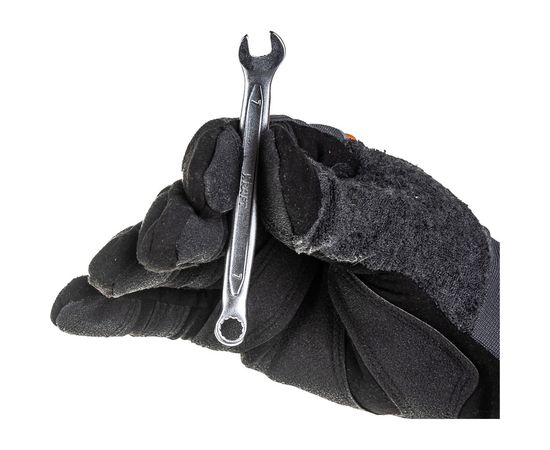 Набор комбинированных ключей 12шт: 6-15 17 19 мм пластиковый держатель KRAFT KT 700590 – изображение 2