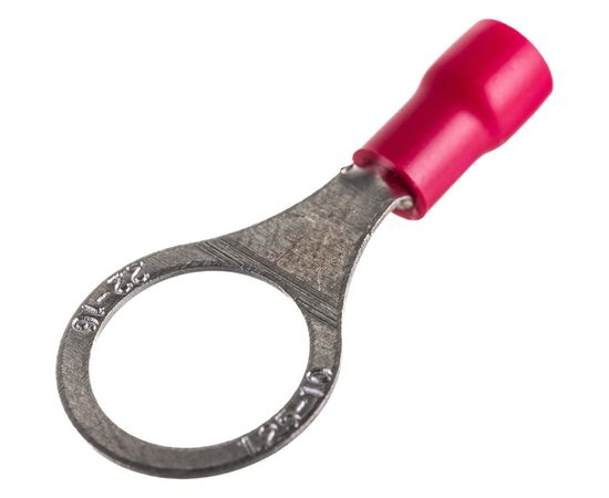 Кольцевой изолированный наконечник REXANT диам.10.5мм 0.5-1.5кв.мм красный 08-0017 – изображение 3