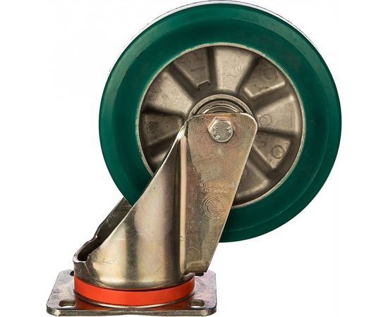 Колесо с вращающейся опорой и пластиной крепления (200 мм; 700 кг) Tellure rota 627516 – изображение 3