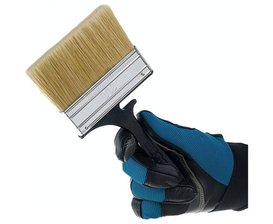 Кисть DECOR ХИТ 100х14 мм, светлая смешанная щетина, пласт. ручка 713-100 – изображение 3