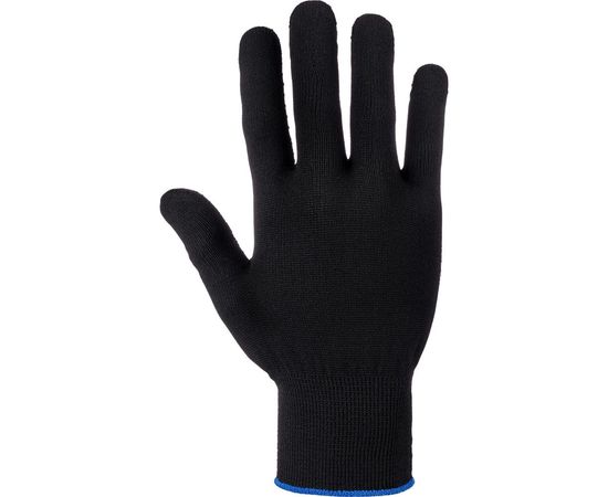 Нейлоновые перчатки Фабрика перчаток с ПВХ 15 класс черные Н-15-ЧЕР-(S-L) – изображение 3