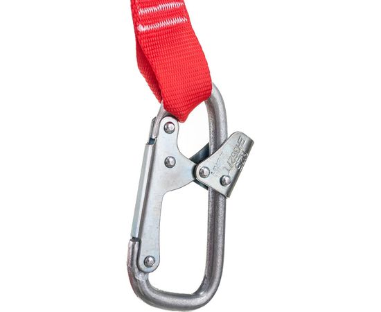 Строп из ленты с амортизатором, с монтажным и соединительным карабином Gigant Строп аА+Кс – изображение 3