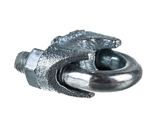 Канатный зажим TOR ф=10 мм DIN 741 123106 – изображение 3
