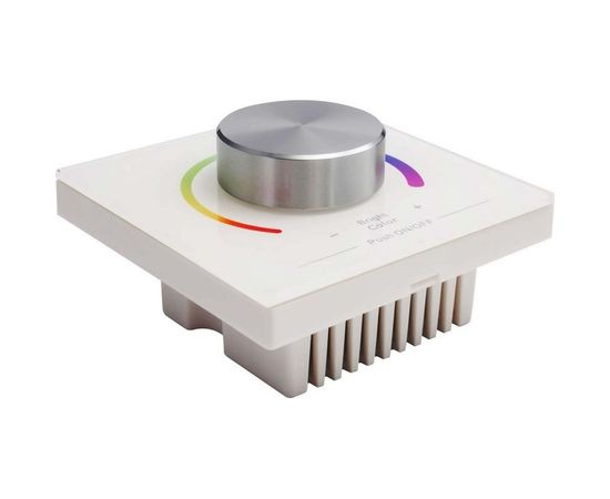 Контроллер Apeyron 12В/24В, 144Вт/288 Вт, встраиваемый, с диммером, ручка регулировки 04-14 – изображение 4