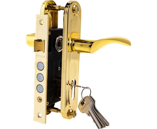 Врезной замок APECS 1023/60-G 15575 – изображение 4