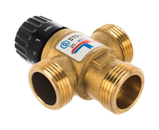 Термостатический смесительный клапан STOUT G 1” M SVM-0120-254325 – изображение 4
