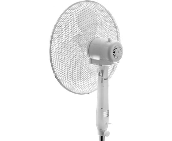 Вентилятор BRAYER 3 скорости, 3 лопасти, регулировка уровня наклона, 40 Вт, основание 60см, 4961BRR-WH BR4961WH – изображение 4