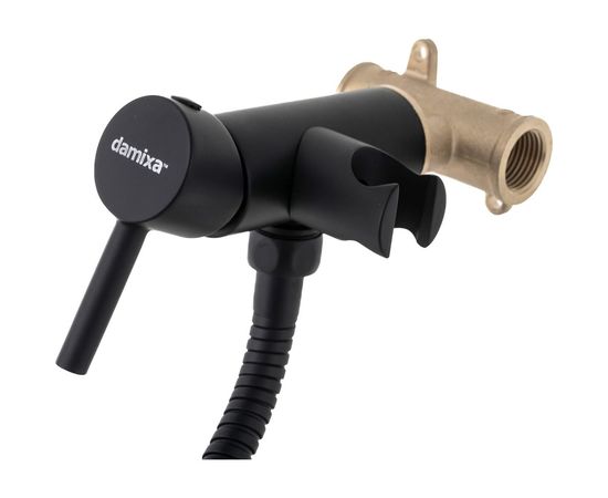 Смеситель Damixa, Option монтируемый в стену, черный 217000000 – изображение 4