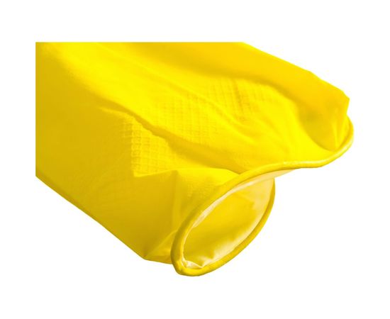 Латексные хозяйственные перчатки ЛЮБАША Эконом с х/б напылением рифленая ладонь размер M – изображение 5