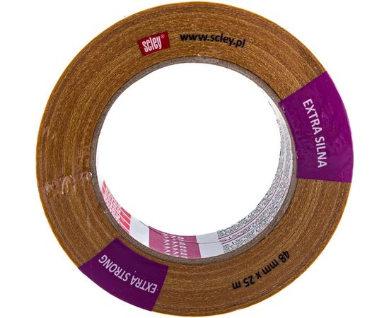 Двухсторонняя усиленная лента SCLEY серия 775, 48 мм х 25 м 0310-752550 – изображение 5