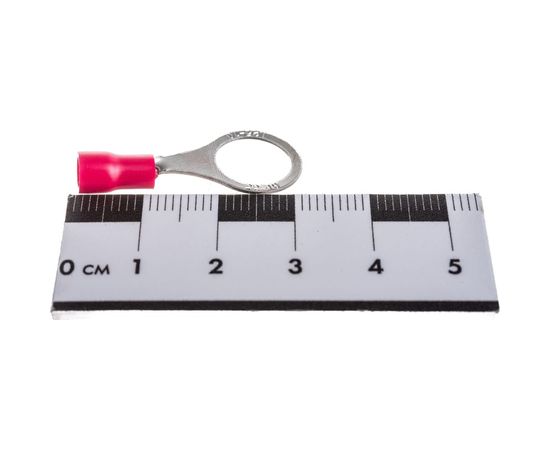 Кольцевой изолированный наконечник REXANT диам.10.5мм 0.5-1.5кв.мм красный 08-0017 – изображение 5