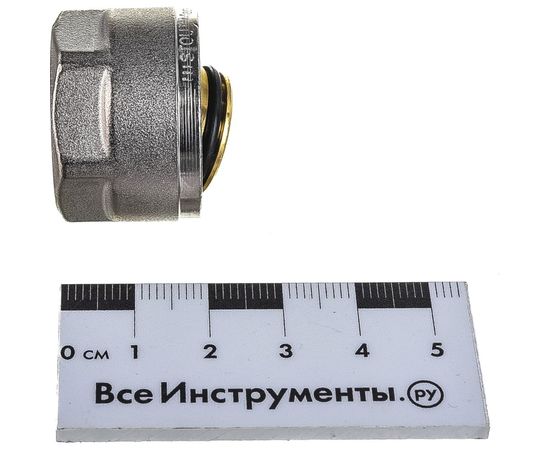Компрессионный фитинг для труб PEX STOUT 16х2,2х3/4 RG008P29KA12AC – изображение 6