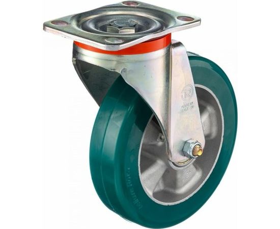 Колесо с вращающейся опорой и пластиной крепления (200 мм; 700 кг) Tellure rota 627516 – изображение 7