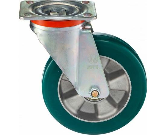 Колесо с вращающейся опорой и пластиной крепления (200 мм; 700 кг) Tellure rota 627516 – изображение 8