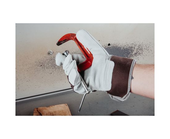 Комбинированные кожаные перчатки с усилением ладони Jeta Safety Sigmar Pro, р.10/XL JSL-301-10/XL – изображение 9