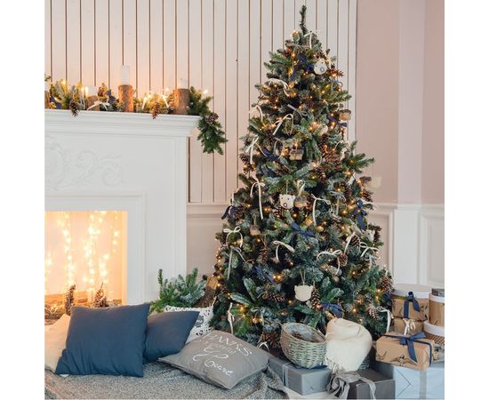 Гирлянда FERON 230V, 200 LED, синий, IP 20, шнур 1.5м, CL06 32312 – изображение 9