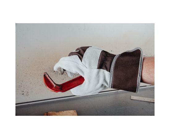 Комбинированные кожаные перчатки с усилением ладони Jeta Safety Sigmar Pro, р.10/XL JSL-301-10/XL – изображение 10