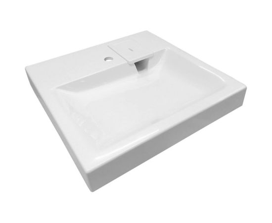 Раковина над стиральной машиной ESTET Riga-60х60 с кронштейнами 4627183343036 