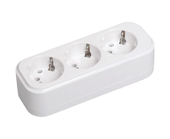 Переносная разборная розетка IEK К03 3 места CLASSIC KYP11-16-03-00-Z 