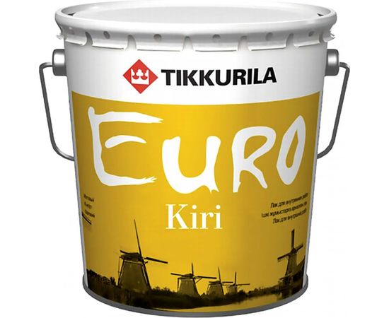 Паркетный лак TIKKURILA Euro Kiri глянц. 0,9 л 40468 