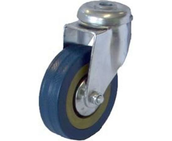 Колесо серая резина под болт отверстие 10 мм SCHG25 50 мм MFK-TORG 3056050 