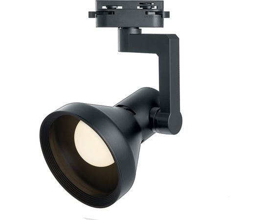 Трековый однофазный светильник на шинопровод FERON E27, AL193, 50W, 230V, черный 41598 