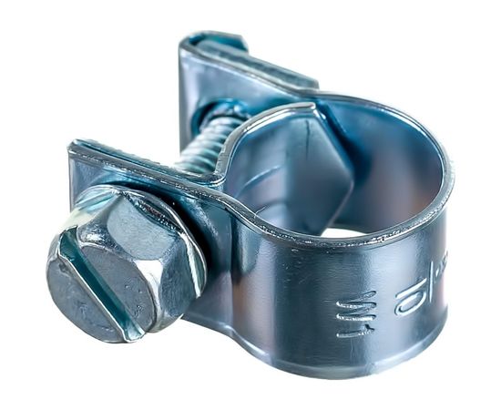 Металлические хомуты СИБРТЕХ, MINI 8-10мм, ширина 9мм, винтовой, W1, 2шт 47501 