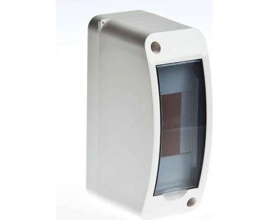 Бокс Ruvinil, ОП Тусо, 2 модуля, IP40, белый, прозрачная дверца 68302 