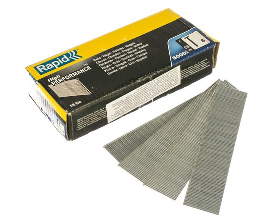 Гвозди RAPID 25 мм закаленные тип 300 (F / J / 47 / 8), 5000 шт, супертвердые 40014272 