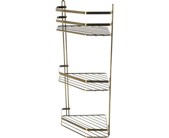 Угловая 3-ярусная полка Vanstore MODERN бронза 076-30 – изображение 2