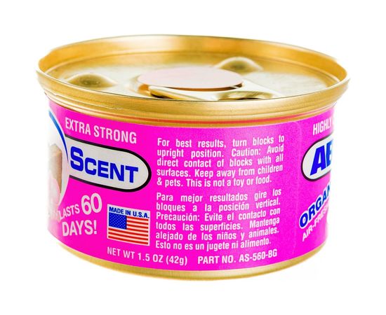 Ароматизатор на панель без крышки ABRO INDUSTRIES INC Органик Баббл Гам AS-560-BG – изображение 2